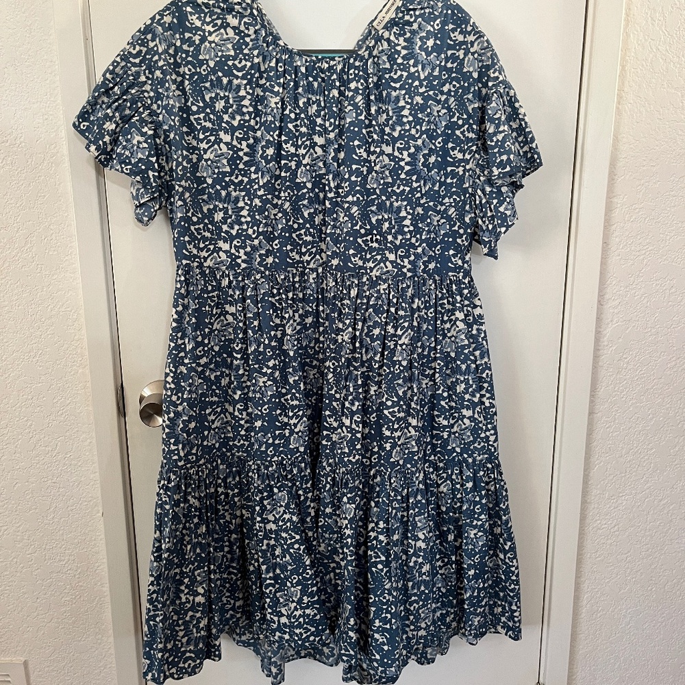 Ulla Johnson Batik Print Dress - size 10
